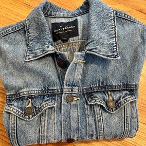 Lucky Brand Tomboy Trucker Denim Jacket